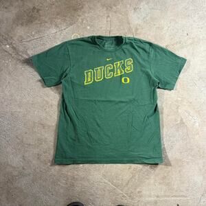 Green Nike Oregon Ducks U of O Graphic T-Shirt